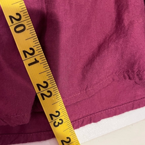 Y2K VAC Red Boho Embroidered Lace Up Floral Tunic Top XS witchy whimsical 90s - Picture 9 of 9